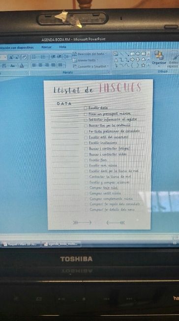 Agenda diy en construcción - 4