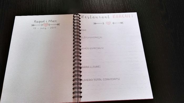 Agenda de la novia diy terminada! - 5