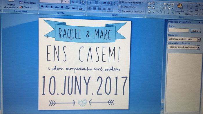 Pruebas de invitaciones - 2