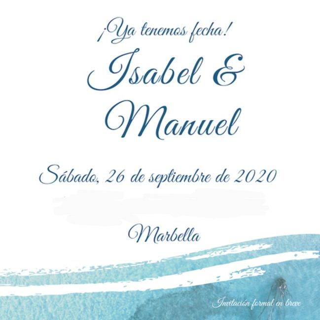 save the date - 1
