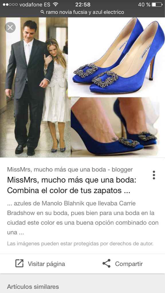 Novia de pies a cabeza!! - Los zapatos - 1