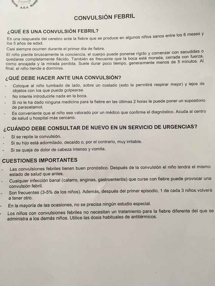 Inf convulsión febril
