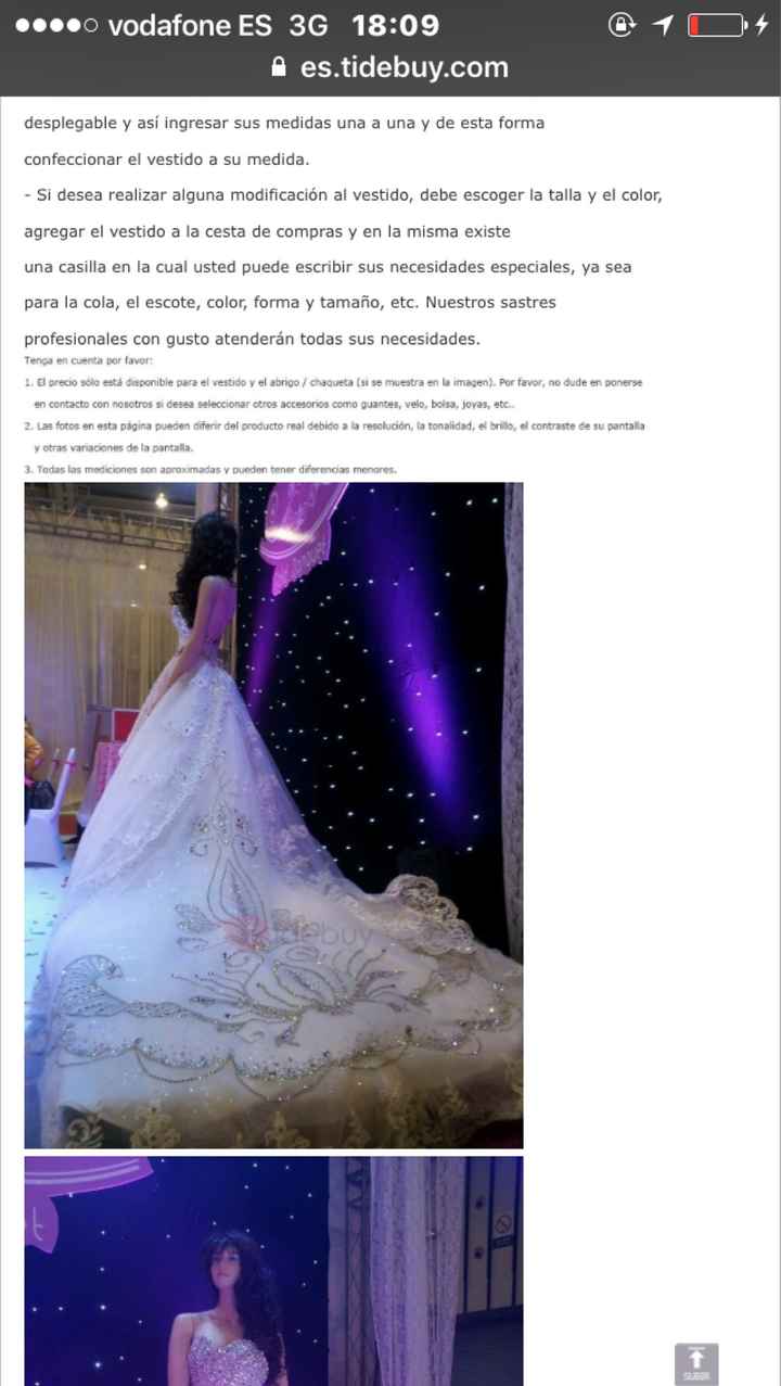 Necesito opiniones sobres loque quiero usa para mi boda - 3