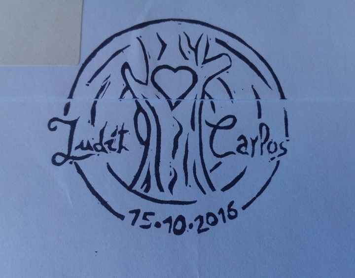 Sello hecho artesanal