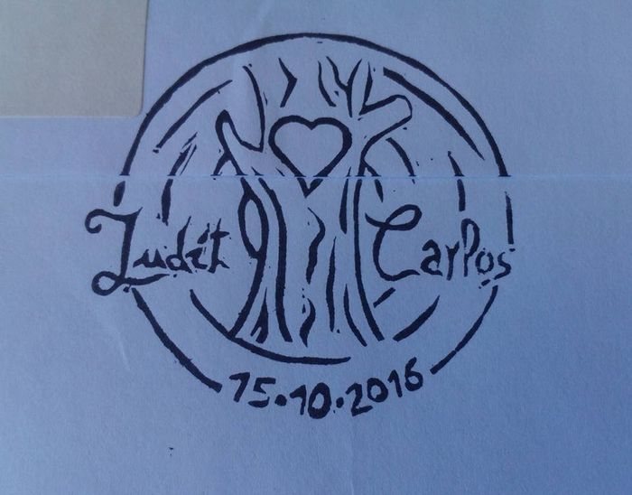 Sello hecho artesanal
