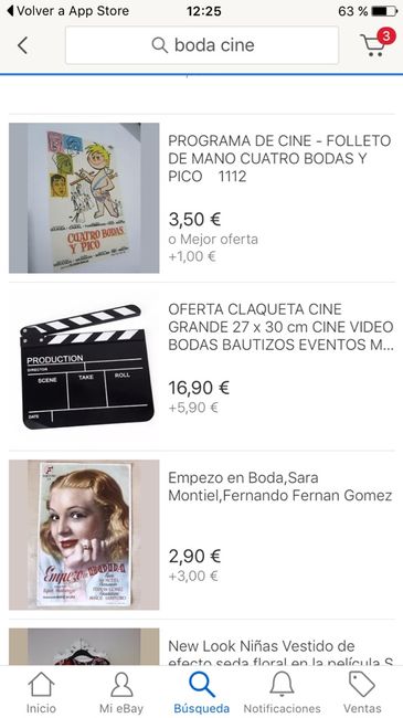 Para boda tematica cine - 5