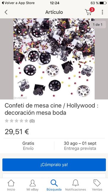 Para boda tematica cine - 6