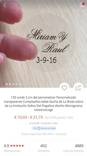 Pegatinas personalizadas - 1