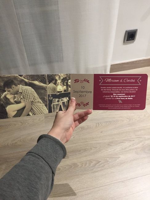 Uauu 198 días, q rápido pasa! ya tengo invitaciones!! - 2
