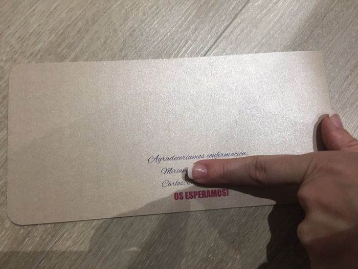 Uauu 198 días, q rápido pasa! ya tengo invitaciones!! - 4