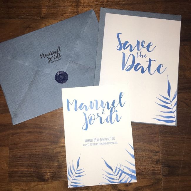 Invitaciones - Manu & Jordi