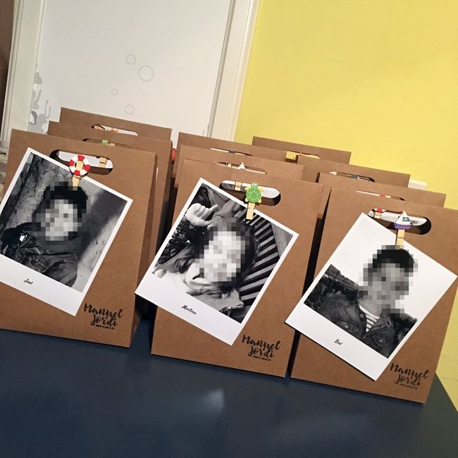 Bolsas regalo niños