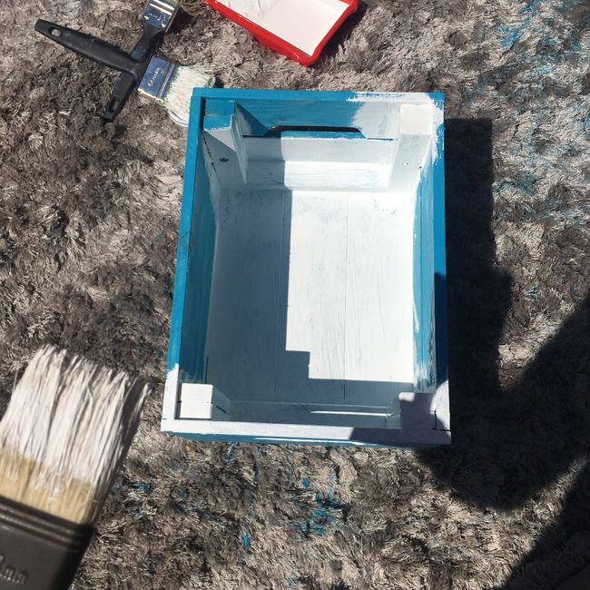 Segunda capa de pintura
