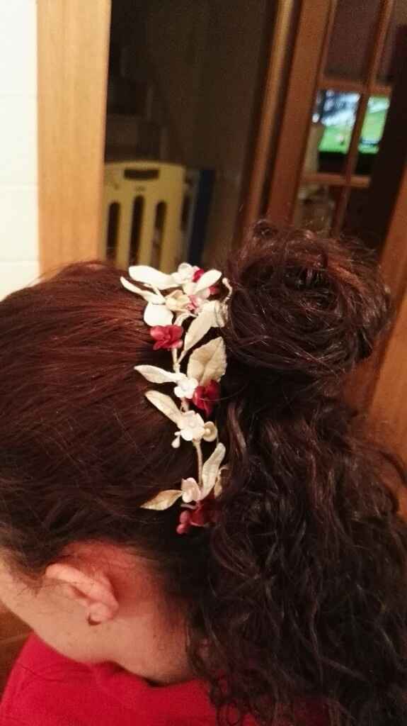 Aprendiendo a hacer mi tocado poco a poco - 2