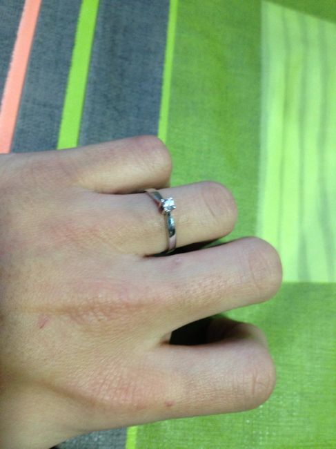 Vuestro anillo de prometida - 1
