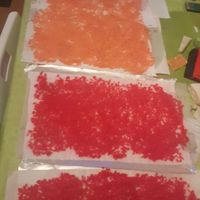Arroz de colores DIY