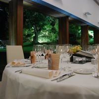 Comedor y jardín