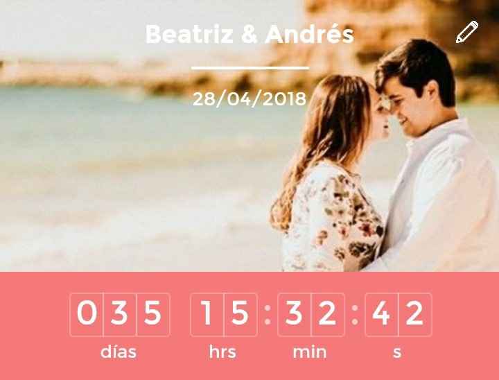 a 35 días de la boda y hoy tengo mi primera prueba! - 1