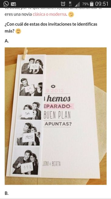 Ideas invitaciones