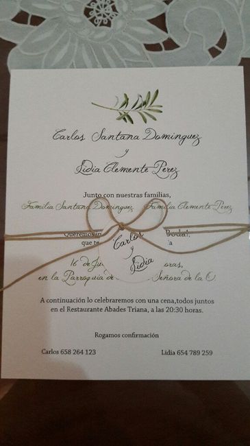 Duda entre dos invitaciones - 1