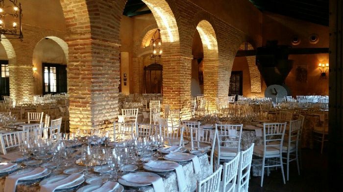 ¿Banquete al aire libre o cerrado? - 1