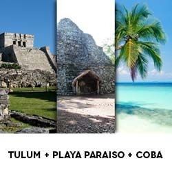 Tulum + Coba + Playa Paraíso