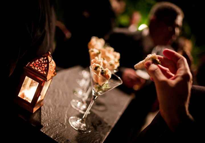 Coctail con Esca Catering.