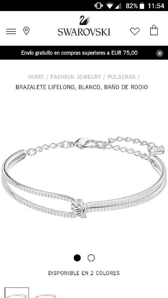 Pulsera de plata: busco la q me guste - 1