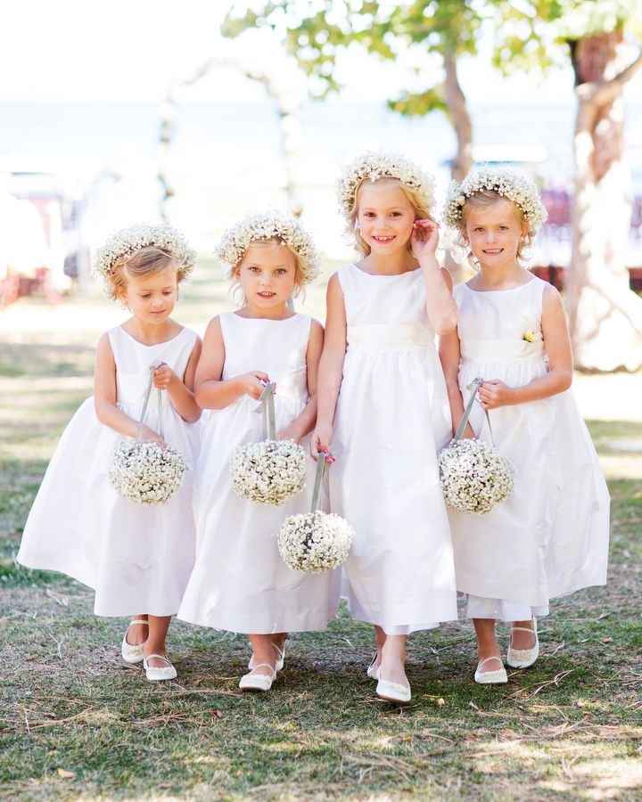 Trajes para el cortejo nupcial (Niñas)