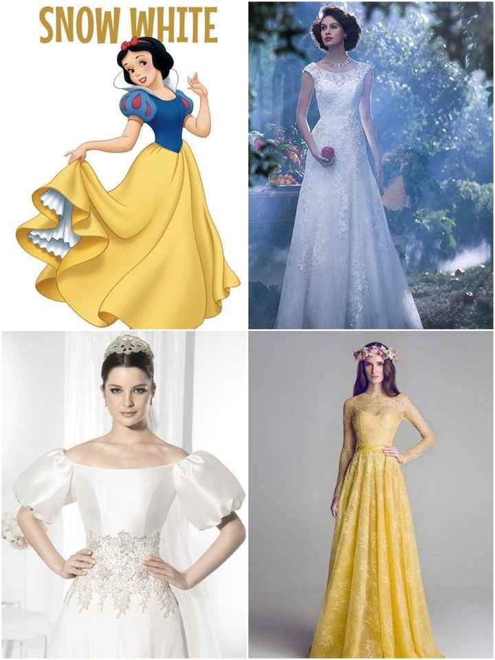 Vestidos Blancanieves