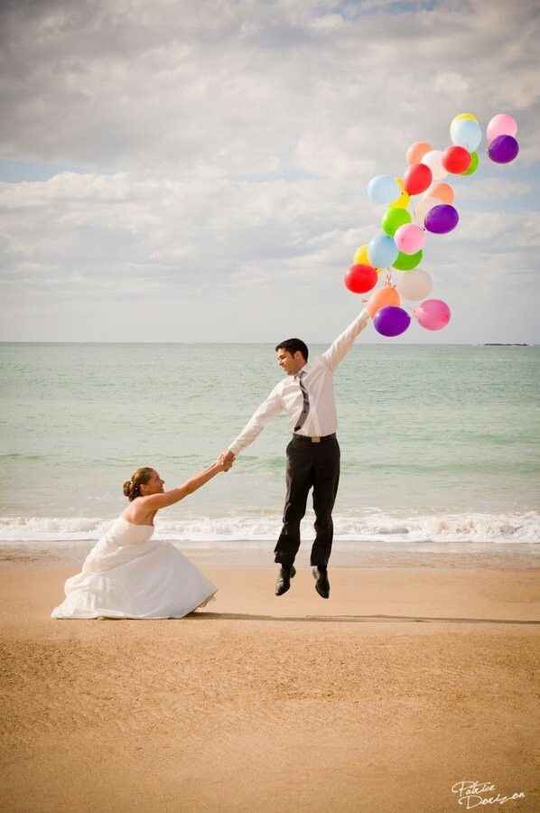 Boda con globos