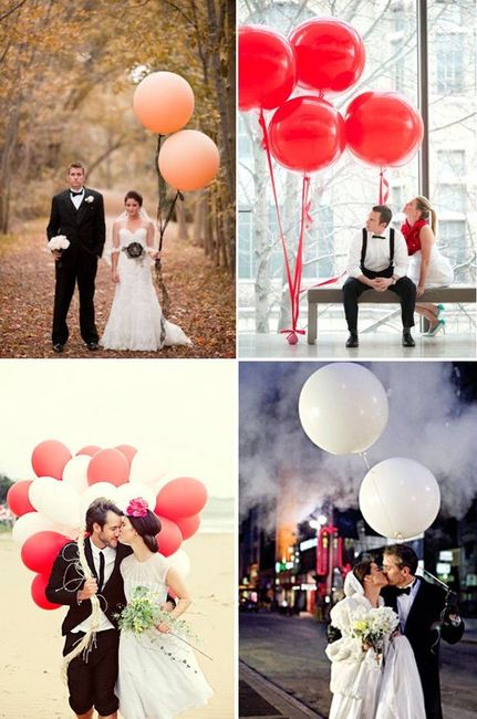 Boda con globos