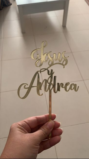 ¿Qué cake topper os gusta más? 2