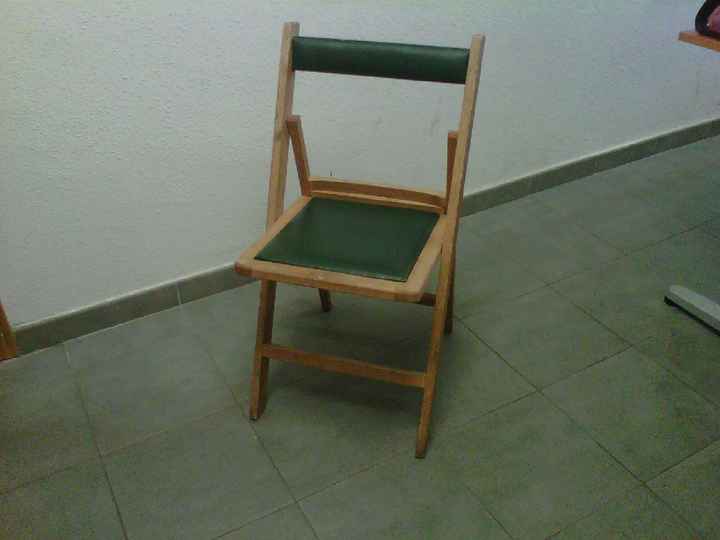 ¿¿sillas  con funda o sin funda ?? - 1