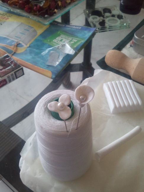 mis alfileres de fimo