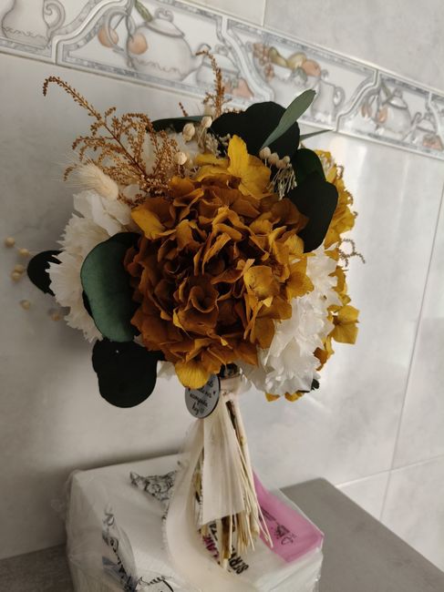 Ramo novia divisible en 2 partes 1