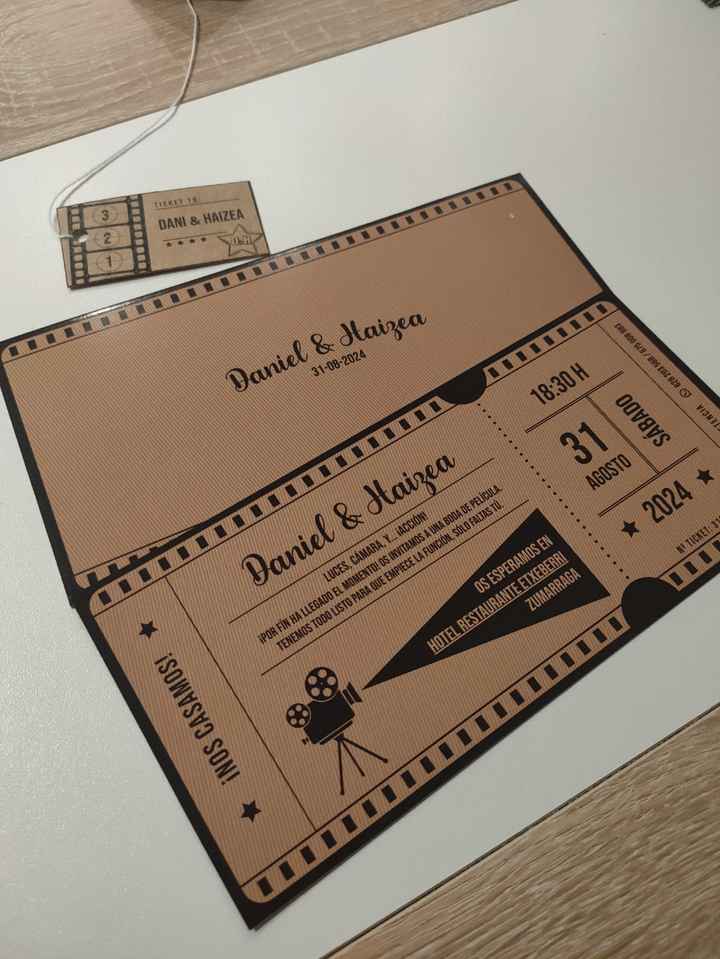 Información en las invitaciones - 1