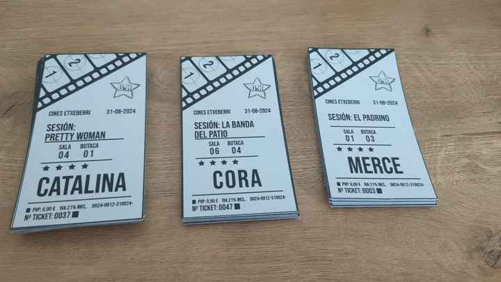 Seating plan temática cine - 1