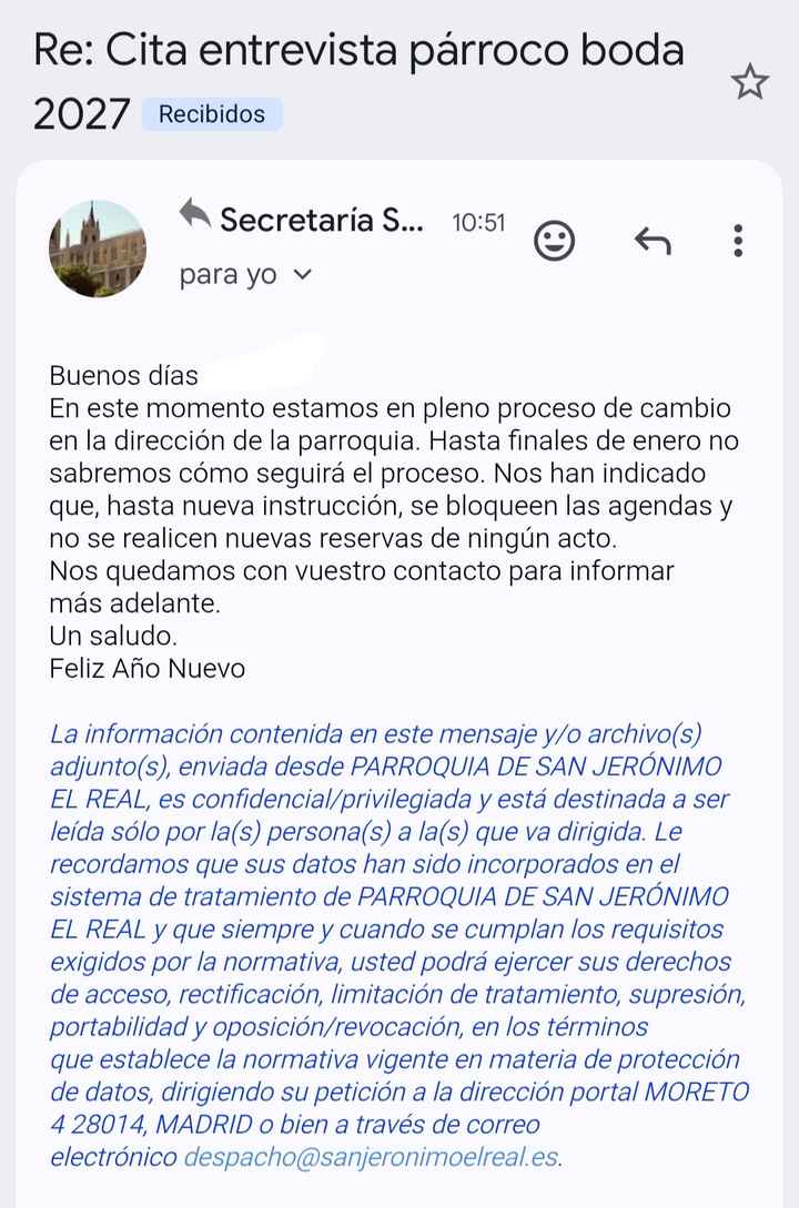 Novios que nos casamos el 18 de Abril de 2026 en Madrid - 1
