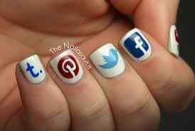 uñas redes sociales