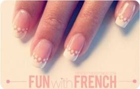 uñas francesas