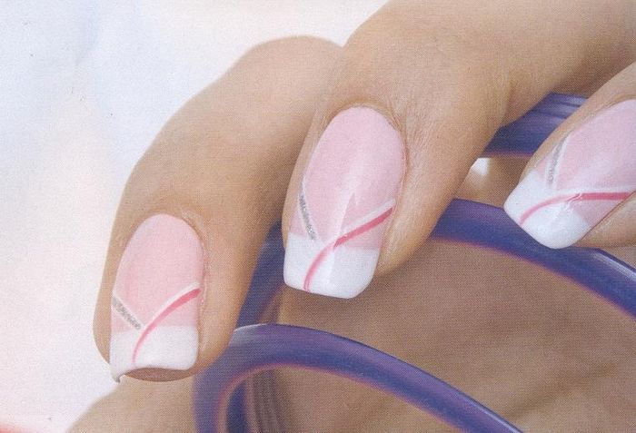uñas francesas