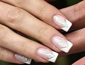 uñas francesas