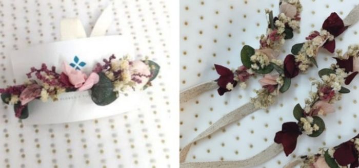Finalmente pulseras para las damas de honor. 3