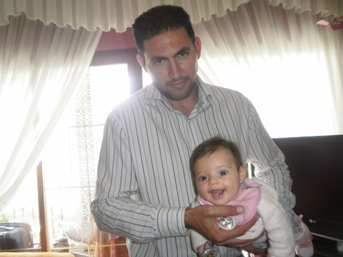 Alejandra y su tío.