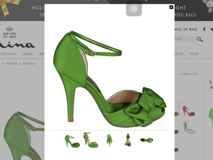 Zapatos verdes