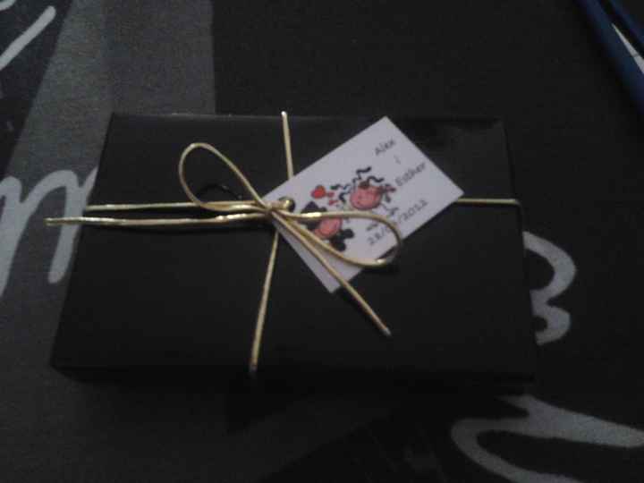 Regalos a los invitados