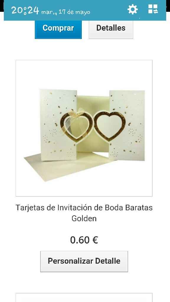 Invitaciones baratas!! - 1