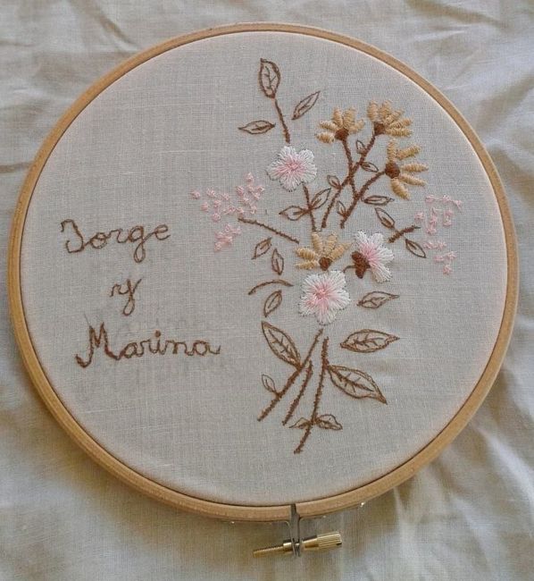 Mi bastidor para los anillos. 