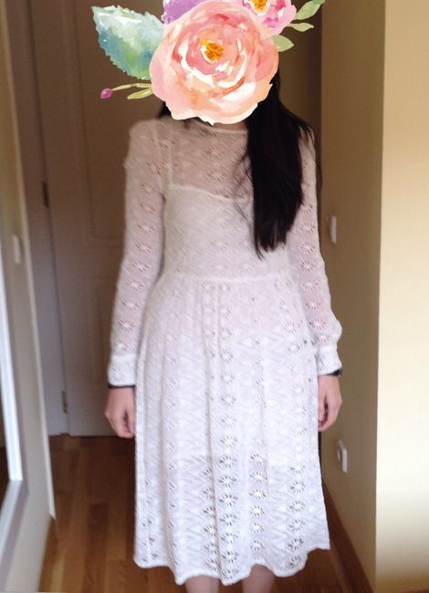 Vestido de zara